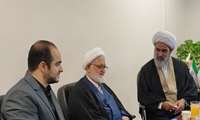 بازدید امام جمعه شهرستان ملارد و نماینده حضرت آیت‌الله مکارم شیرازی از بیمارستان شهدای سلامت