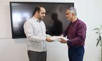 تقدیر مسئول نهاد رهبری دانشگاه علوم پزشکی ایران از رئیس بیمارستان شهدای سلامت   