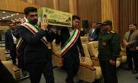 آیین گرامیداشت هفته دفاع مقدس ویژه مراکز زیر مجموعه دانشگاه علوم پزشکی ایران به میزبانی بیمارستان شهدای سلامت