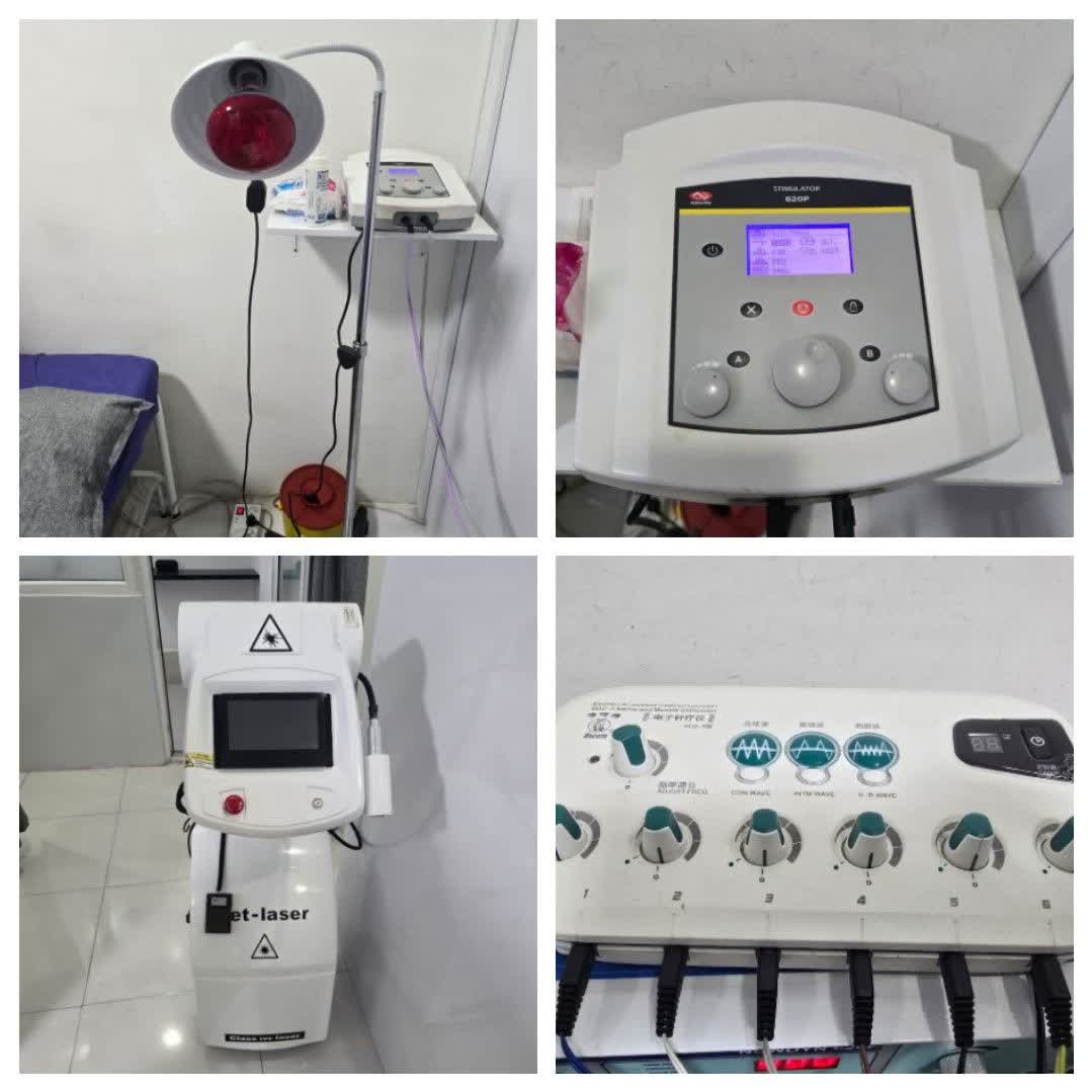 تجهیز بخش فیزیوتراپی بیمارستان شهدای سلامت به دستگاه های جدید و پیشرفته