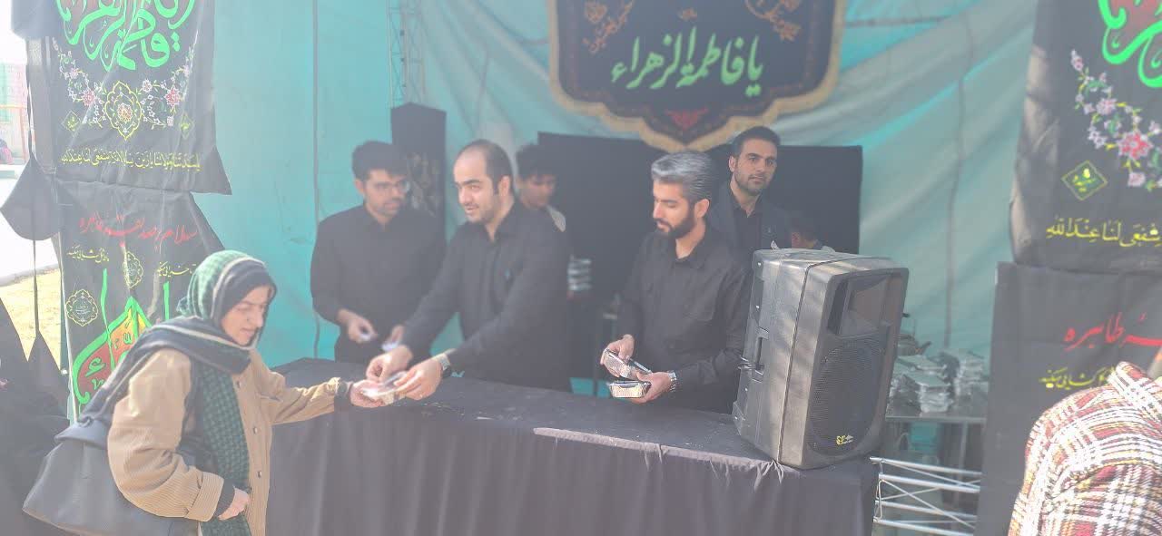 گرامیداشت ایام سوگواری حضرت فاطمه (س) در بیمارستان شهدای سلامت 