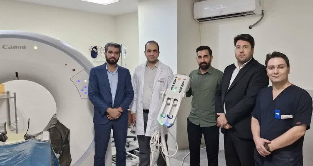 نصب و بهره‌برداری از دستگاه پمپ انژکتور سی‌تی‌اسکن در بیمارستان شهدای سلامت